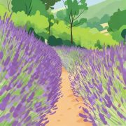 Route de la lavande
